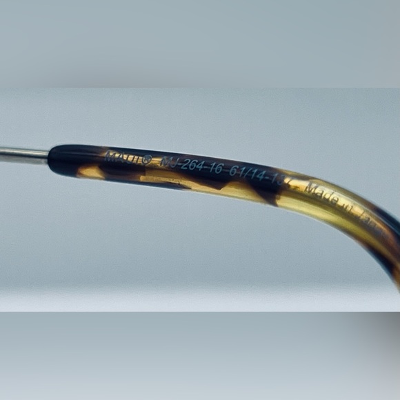 Maui Jim “MAVERICKS” MJ264-16 W/ BRAND NEW CUSTOM POLARIZED FLASH BRONZE LENSES - Picture 14 of 15